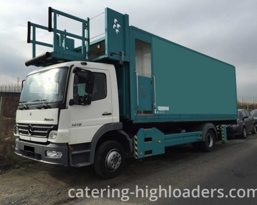 Airport Catering Highloader HTR standing outside