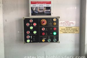 Controlling device from the Mallaghan catering highloader truck.