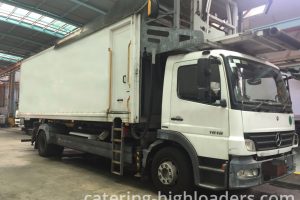 Catering Truck Mallaghan standing in a hall.